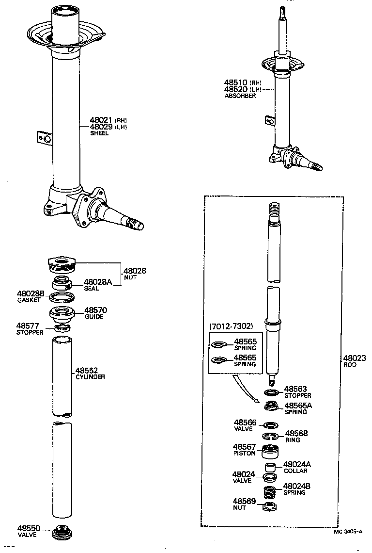 48044-14011 SEAT, FRONT SPRING, UPPER product image
