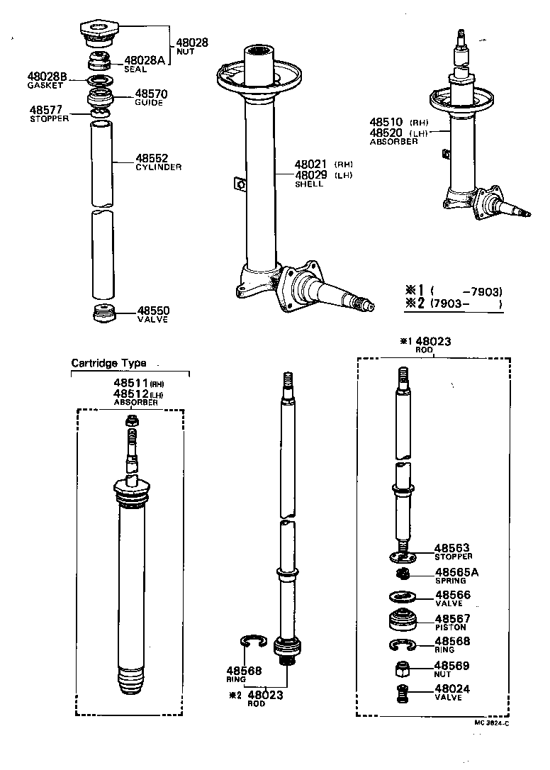 48131-12430 SPRING, FRONT COIL, RH product image