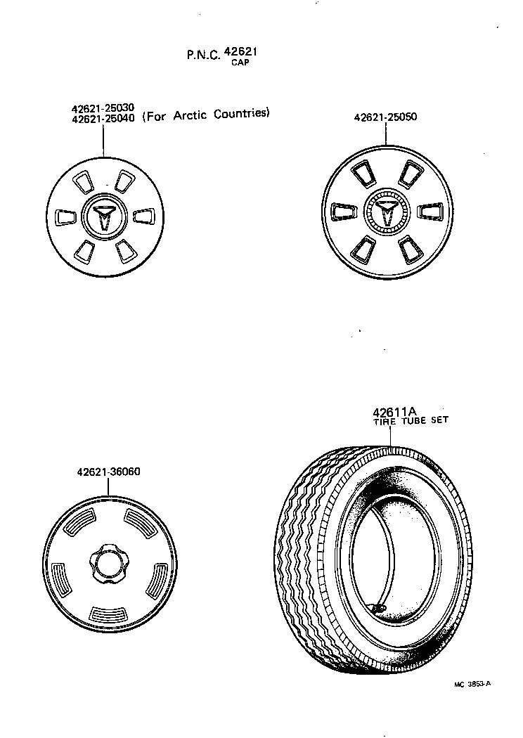 42613-36060 RING, DISC WHEEL SIDE (FOR FRONT) product image