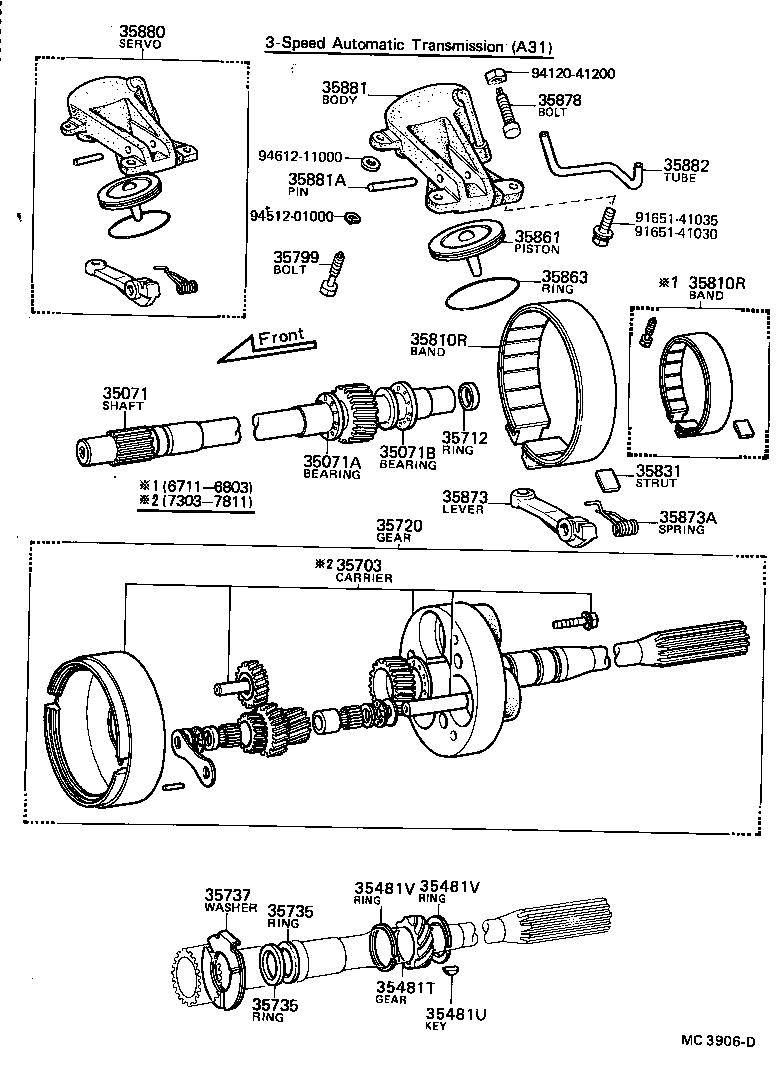 35720-40012 GEAR ASSY, FRONT PLANETARY product image