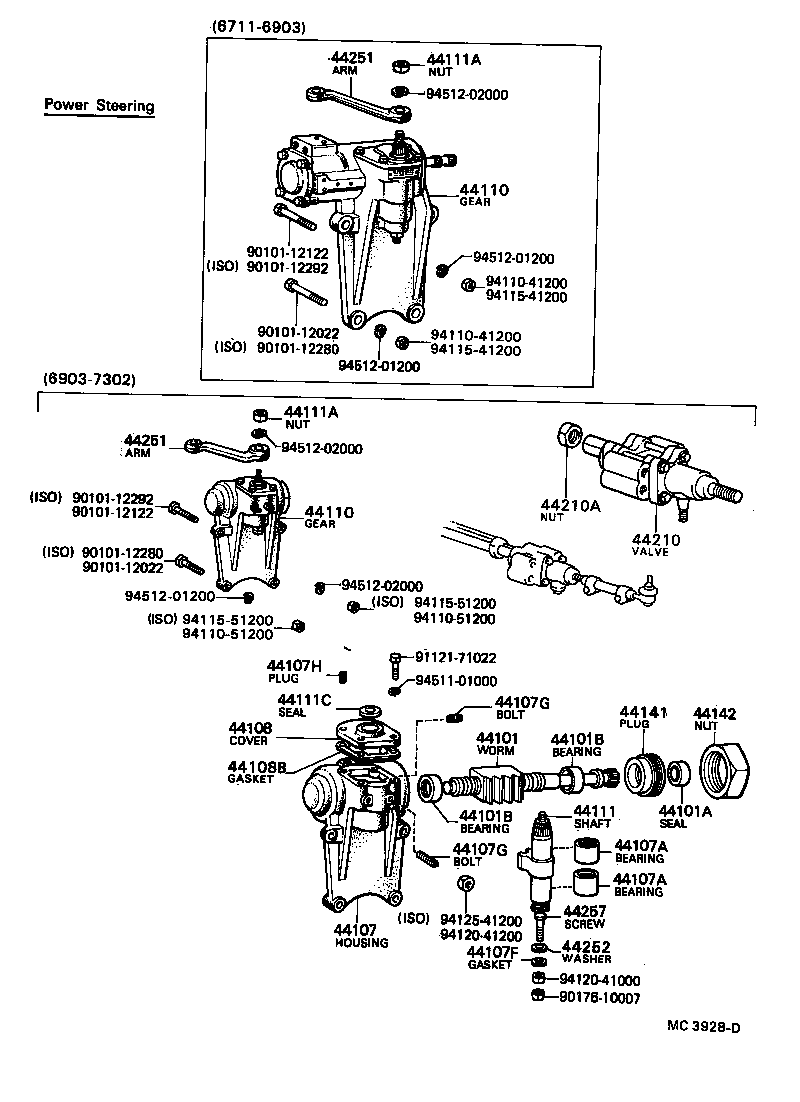 45204-40061 TUBE SUB-ASSY, STEERING COLUMN product image