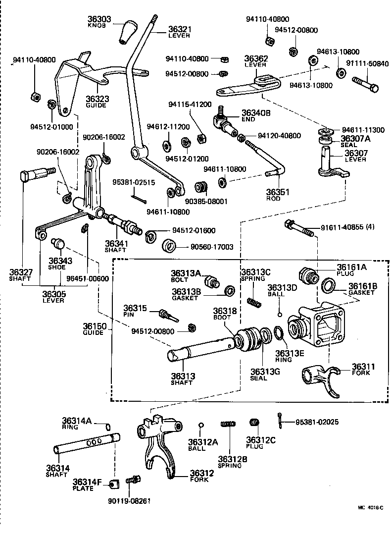 90341-15001 PLUG, SHIFT DETENT BALL SPRING product image