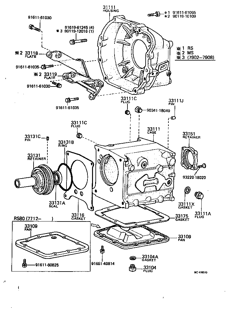 31111-30111 HOUSING, CLUTCH product image