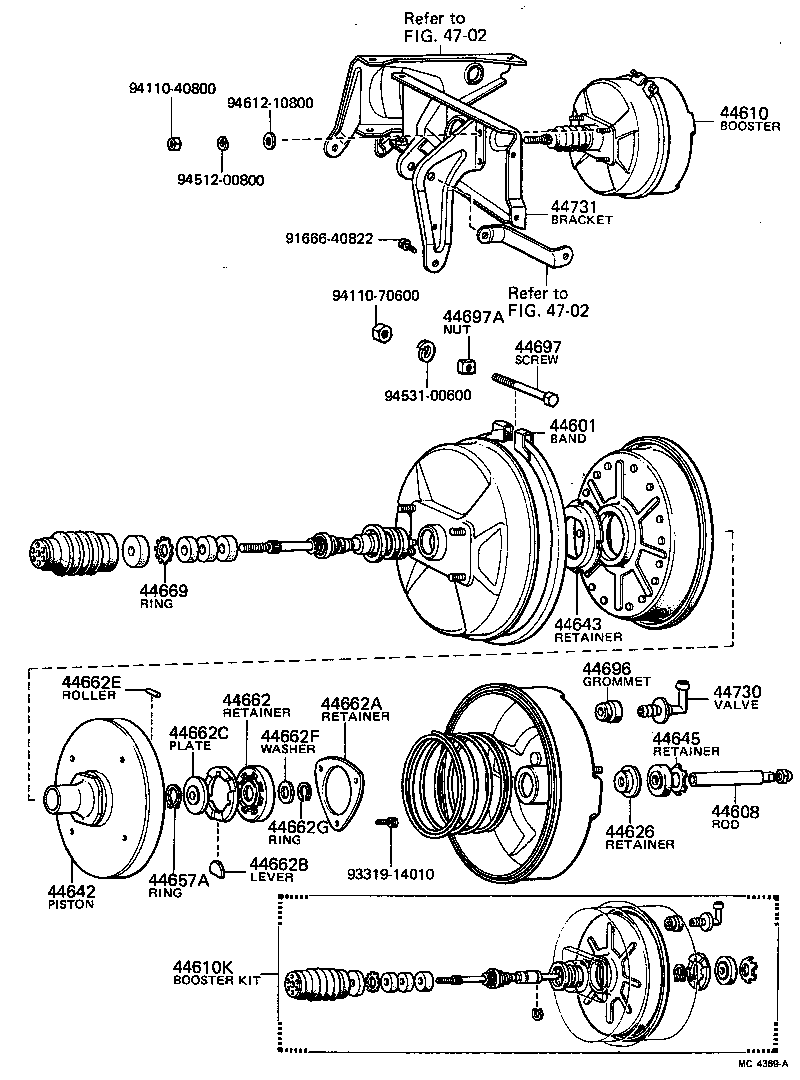 44690-36120 VALVE ASSY, VACUUM CHECK(FOR BRAKE) product image