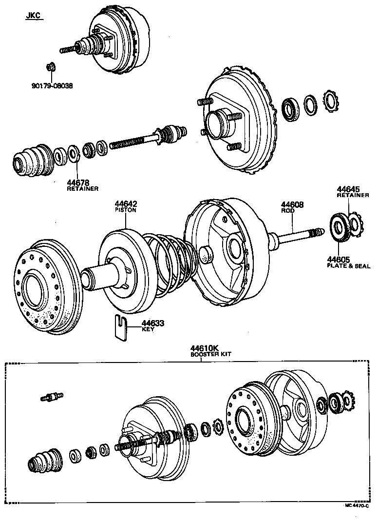 44772-28020 HOSE, VACUUM, NO.2 product image
