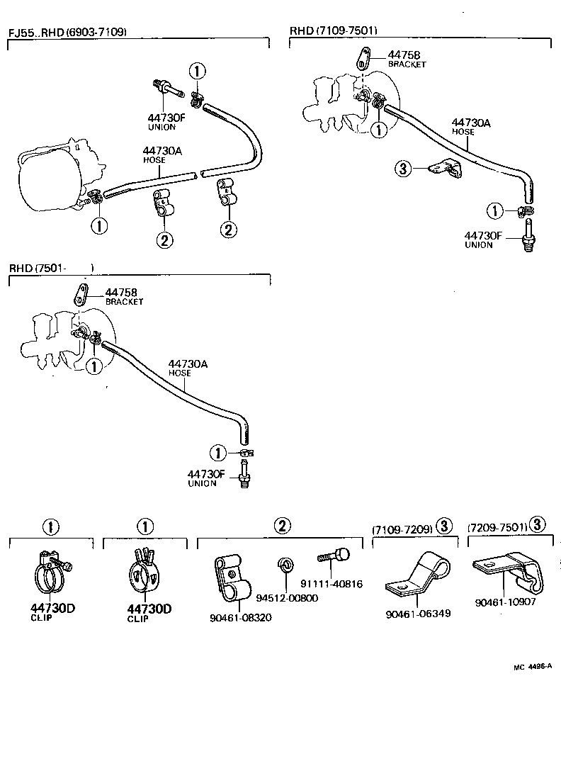 44610-60040 BOOSTER ASSY, BRAKE product image