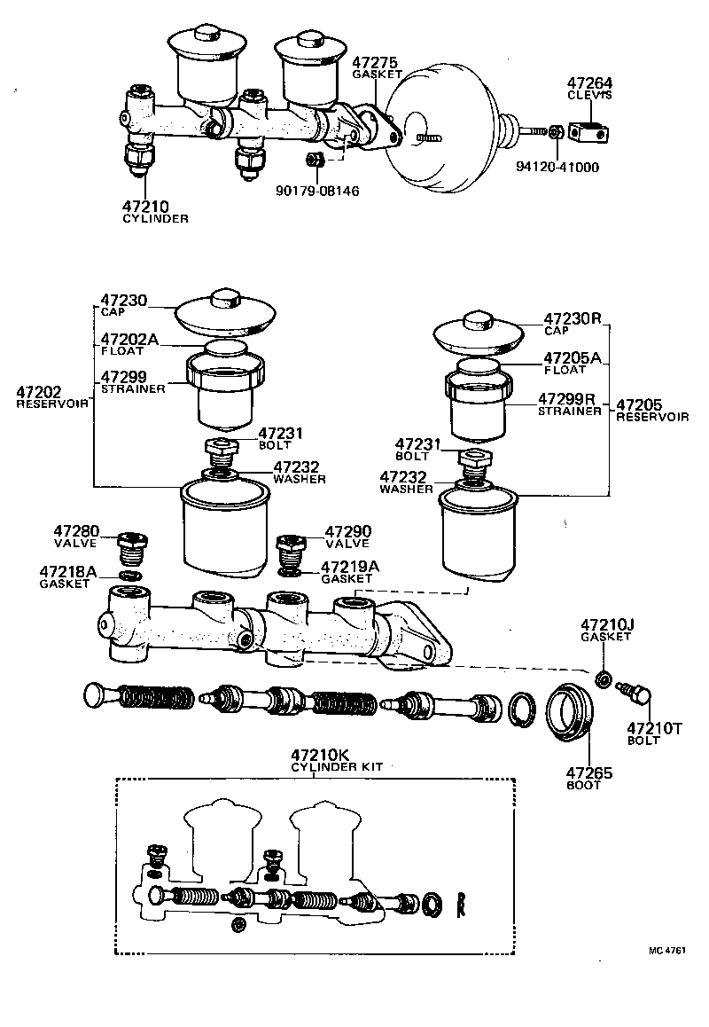 90401-10037 BOLT, UNION(FOR MASTER CYLINDER FLUID OUTLET) product image