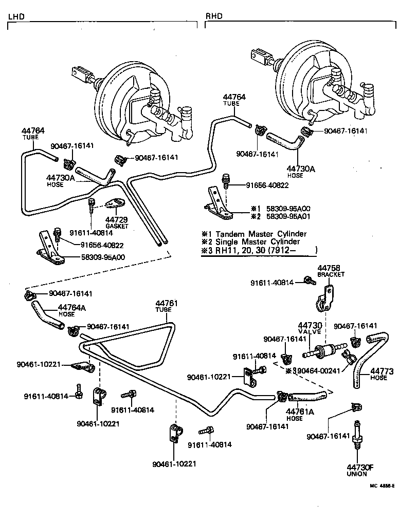 44610-26080 BOOSTER ASSY, BRAKE product image