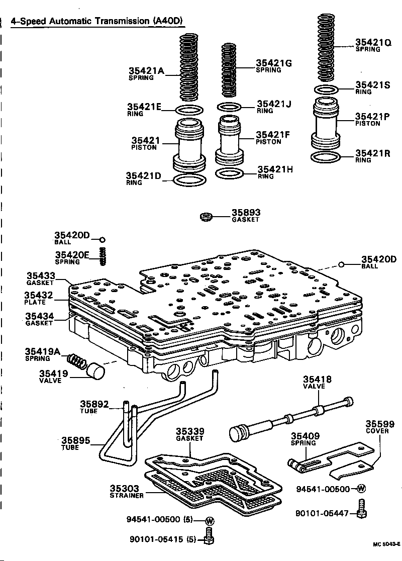 35420-30010 BODY ASSY, LOWER VALVE product image
