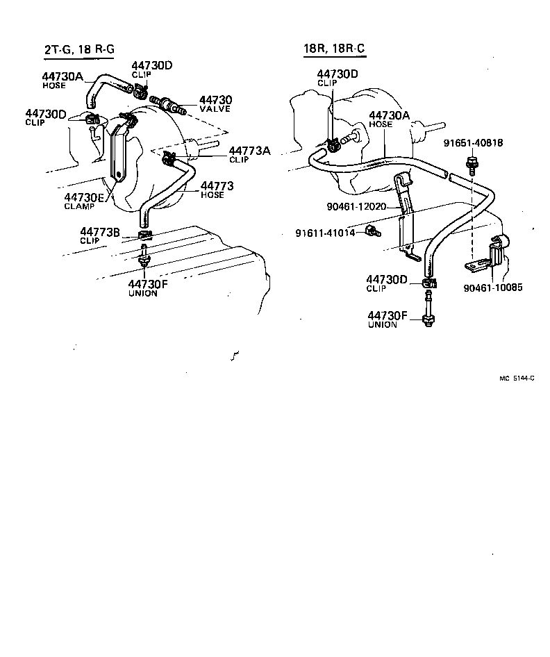 04443-20190 BOOSTER KIT, BRAKE product image