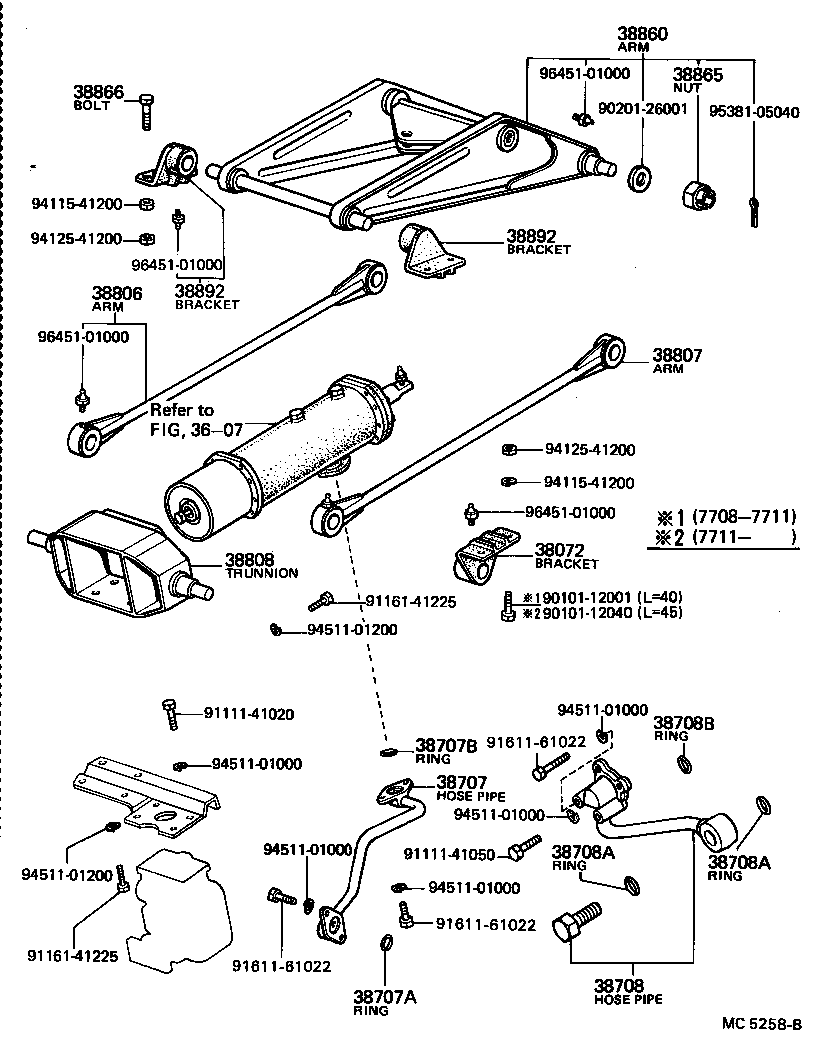 96710-03040 RING, O, DELIVERY PIPE NO.2 product image
