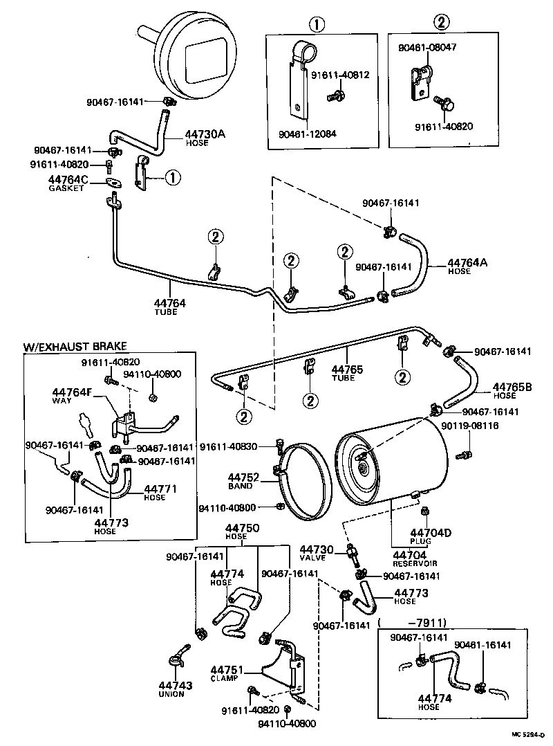 44761-36070 UNION(FOR VACUUM PUMP) product image