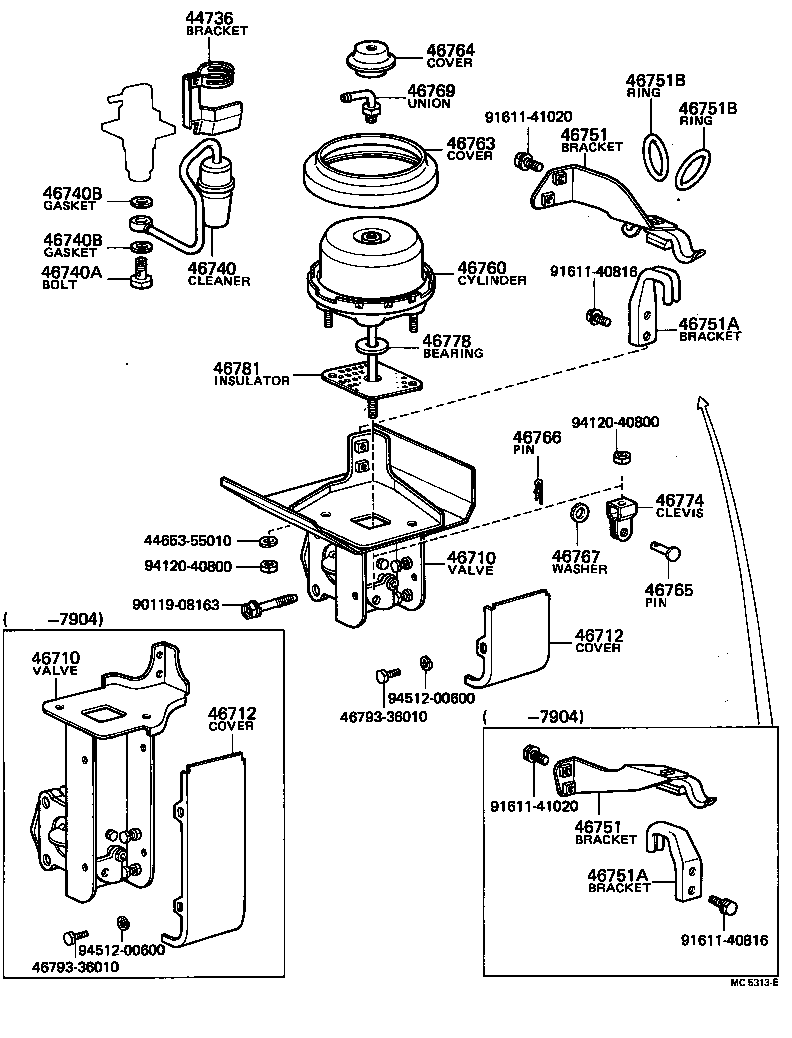 44644-55010 SEAL(FOR EXHAUST VALVE PUSH ROD) product image