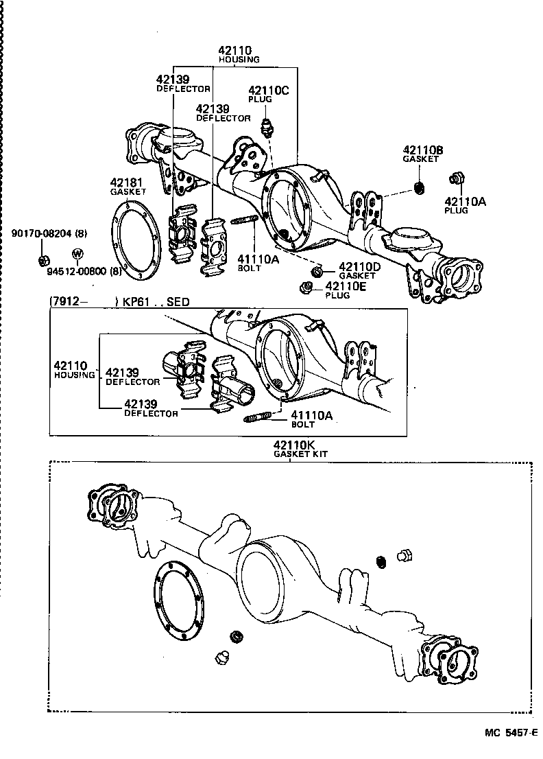 41331-10030 GEAR, REAR DIFFERENTIAL SIDE product image