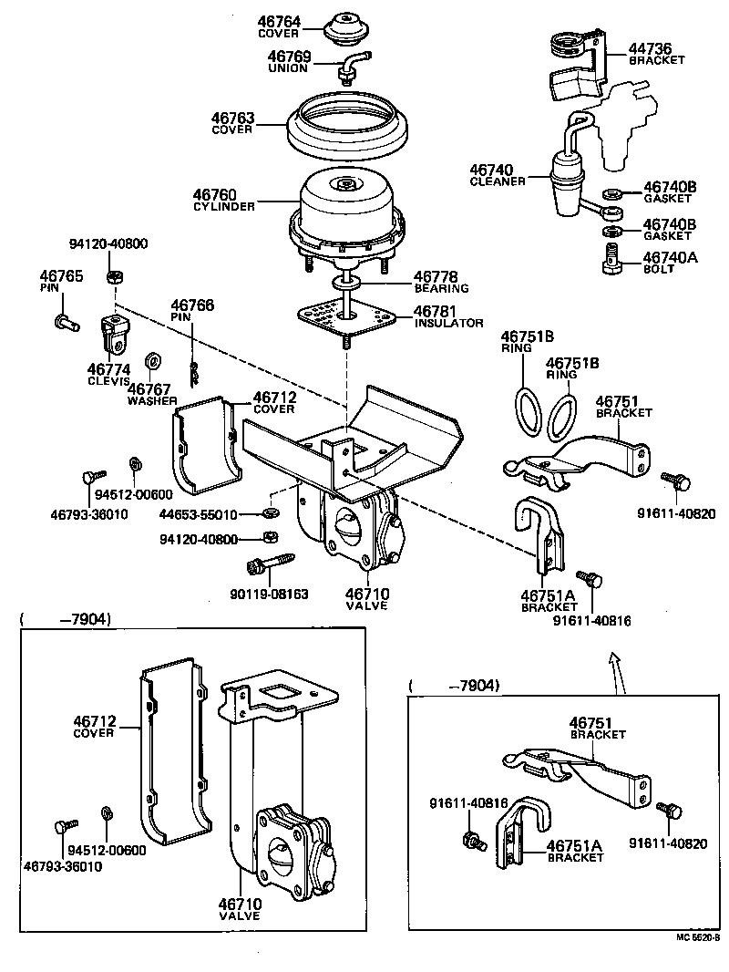44644-55010 SEAL(FOR EXHAUST VALVE PUSH ROD) product image