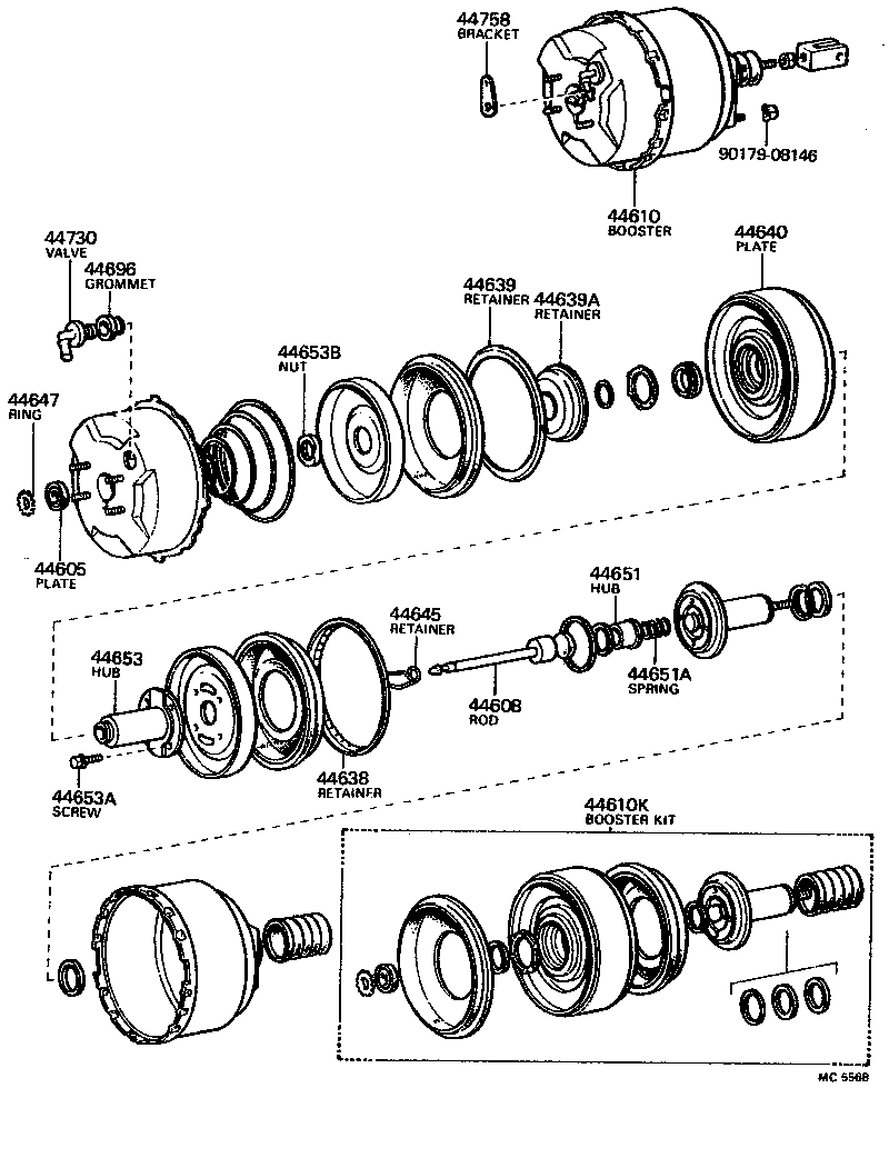 44655-60010 RING, CIRCULAR INTERNAL(FOR AIR CLEANER ELEMENT STOPPER) product image