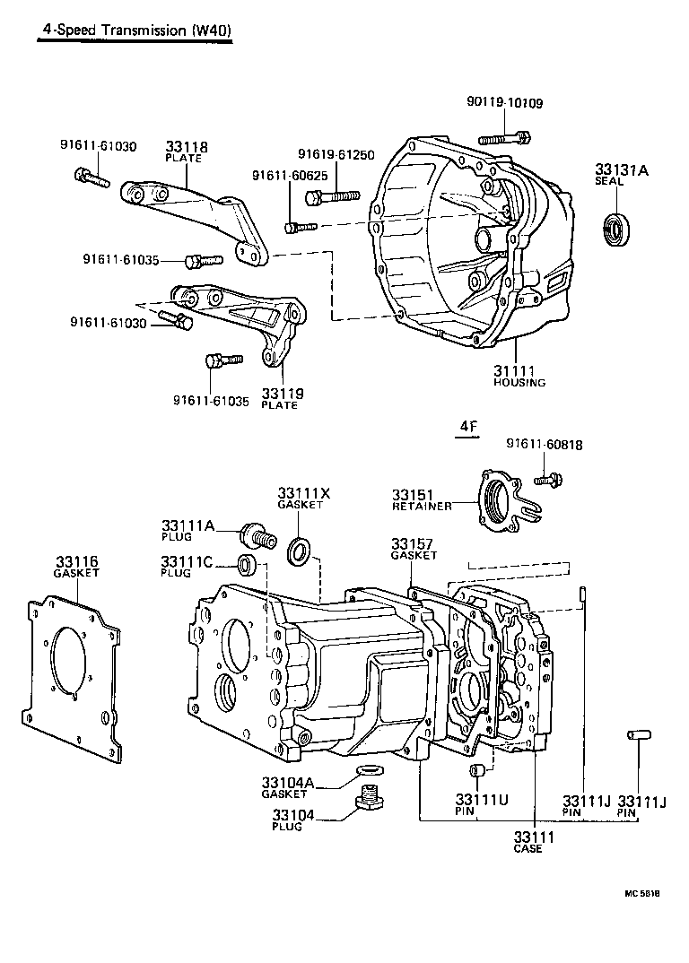 31111-30111 HOUSING, CLUTCH product image