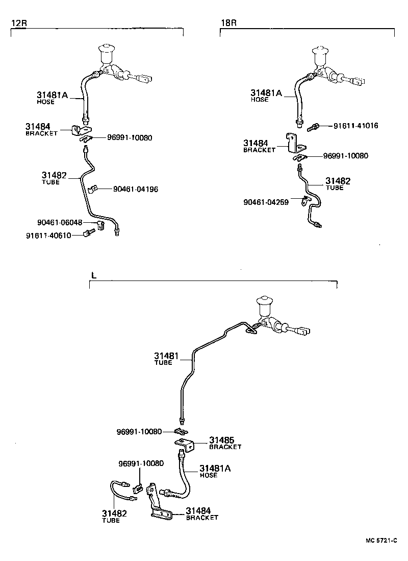 31301-35110 PEDAL SUB-ASSY, CLUTCH product image