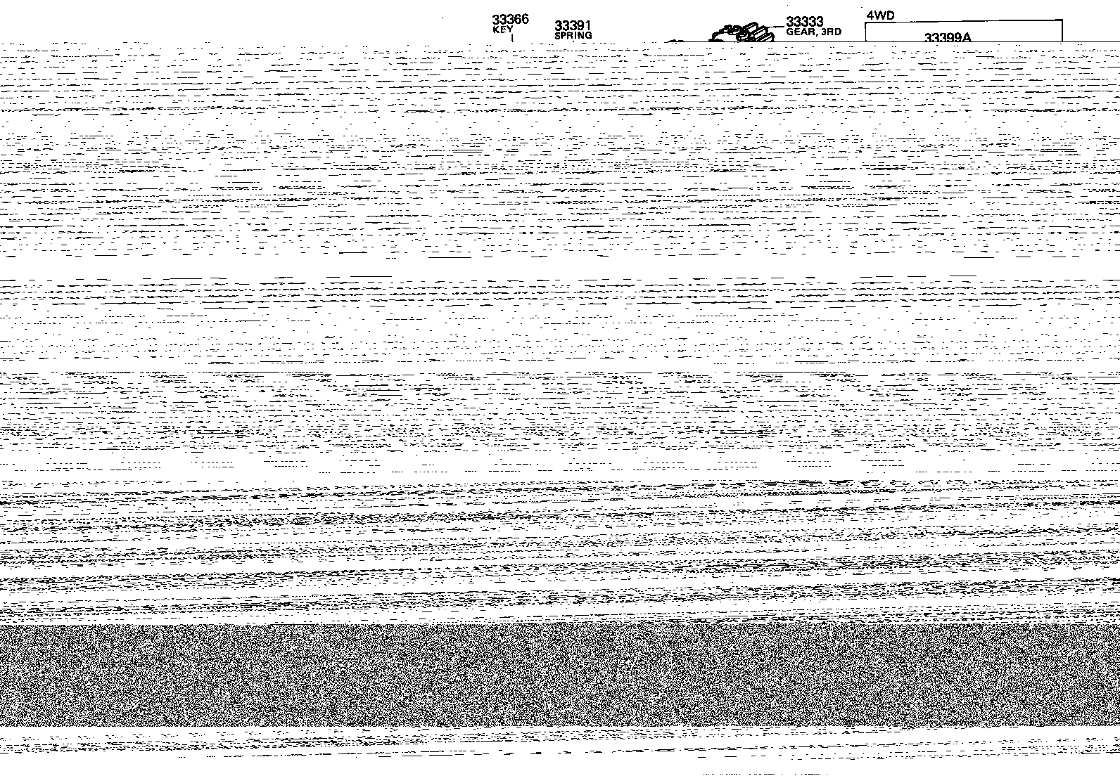 Toyota 97183-06306 BEARING (FOR OUTPUT SHAFT REAR)