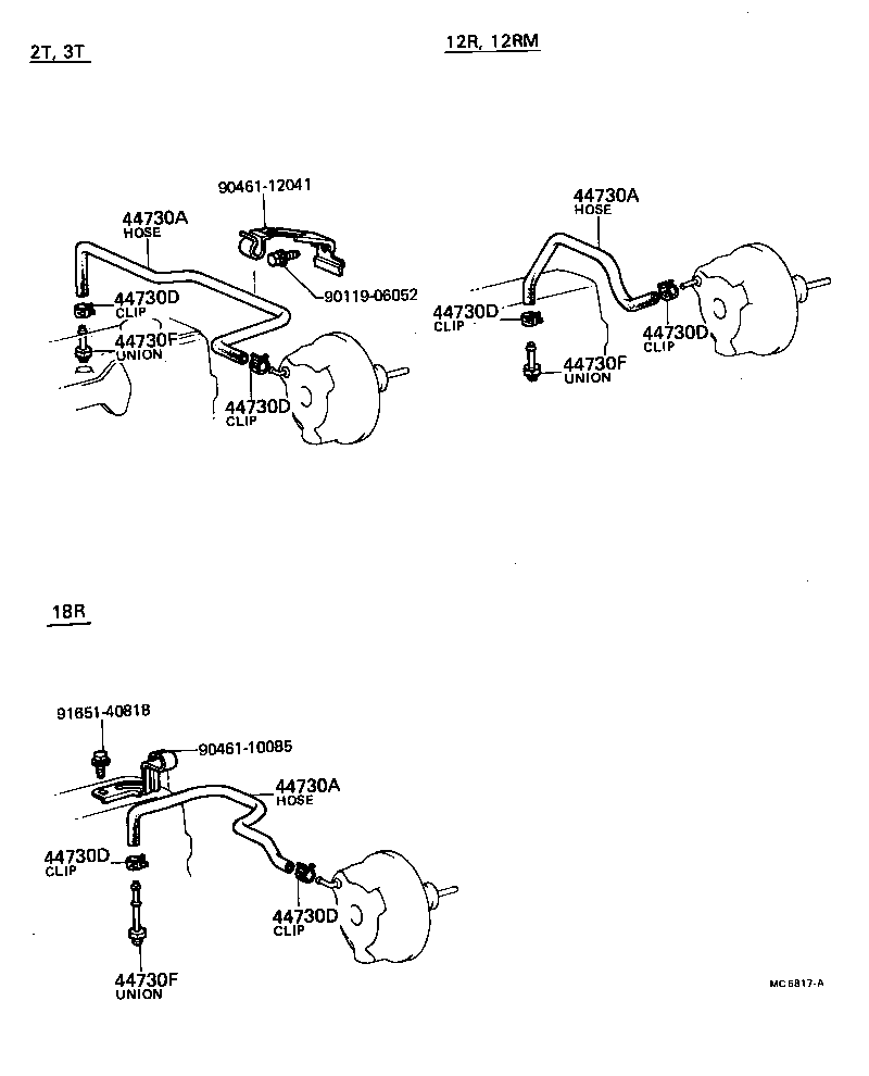 04443-20230 BOOSTER KIT, BRAKE product image