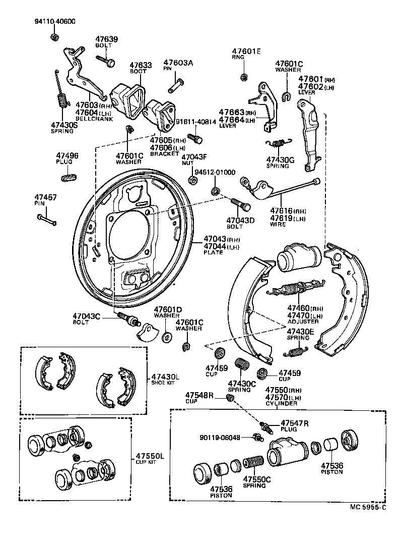 47491-30010 PLUG, HOLE(FOR REAR BRAKE) product image