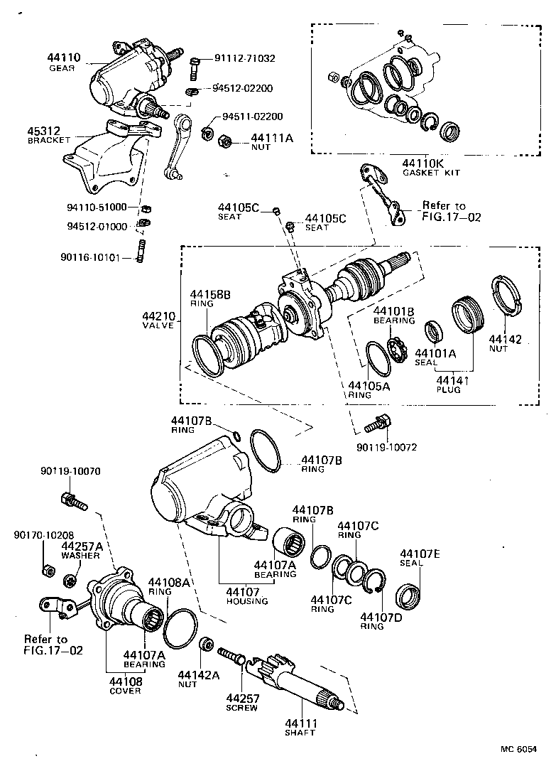 55661-90352 BRACKET SUB-ASSY, STEERING COLUMN UPPER SUPPORT product image