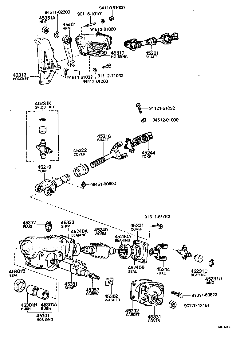 55661-90352 BRACKET SUB-ASSY, STEERING COLUMN UPPER SUPPORT product image