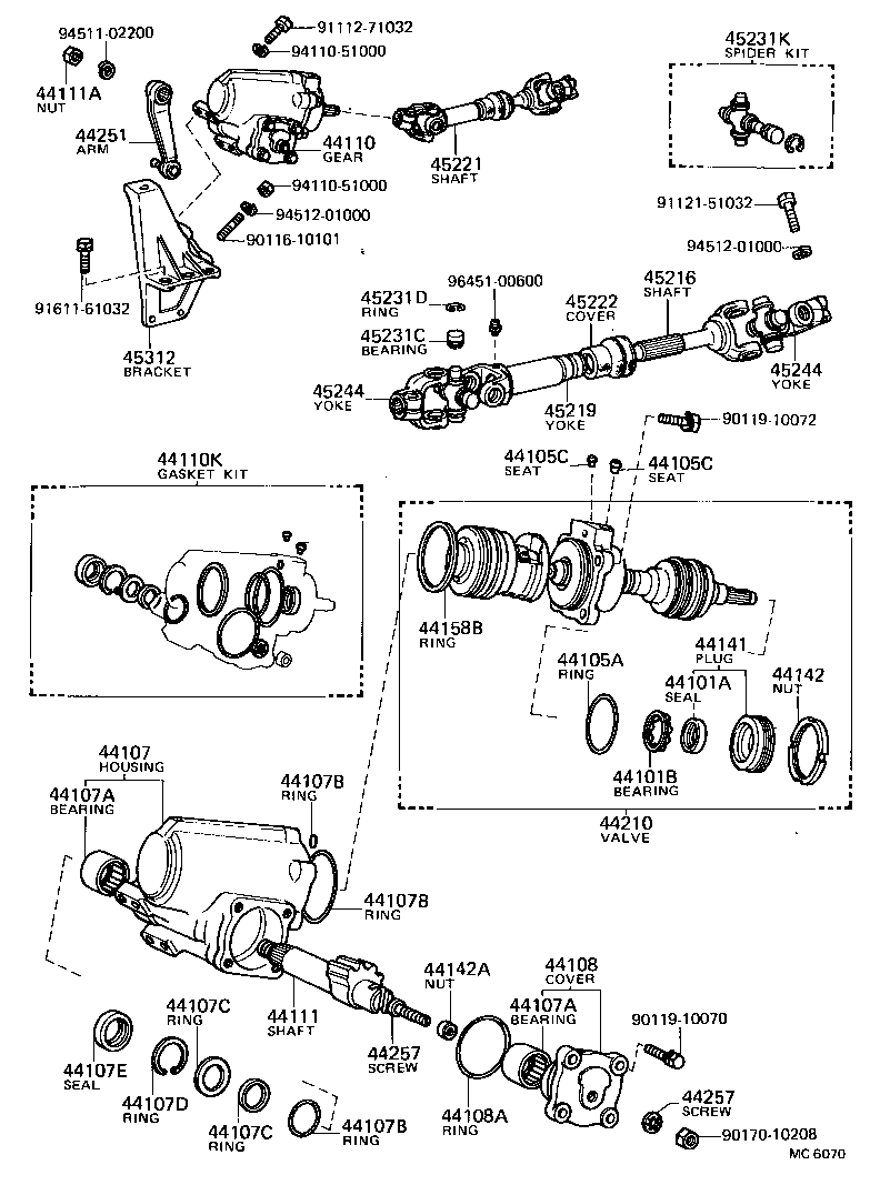 55661-90352 BRACKET SUB-ASSY, STEERING COLUMN UPPER SUPPORT product image