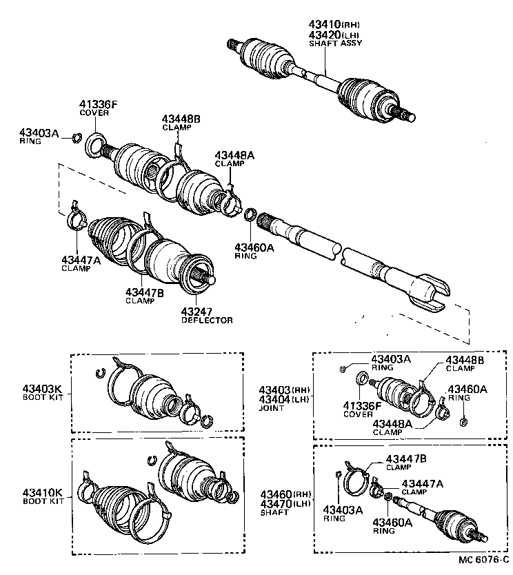 Toyota 90463-04022 CLAMP, NO.2 (FOR FRONT AXLE OUTBOARD JOINT BOOT SETTING)