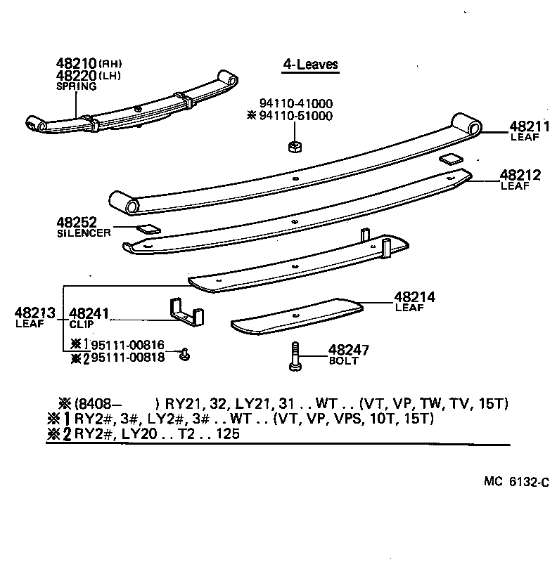 48505-36020 BRACKET, REAR SHOCK ABSORBER, UPPER RH product image