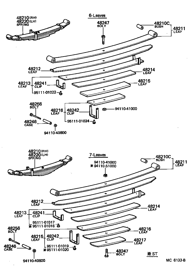 48505-36020 BRACKET, REAR SHOCK ABSORBER, UPPER RH product image