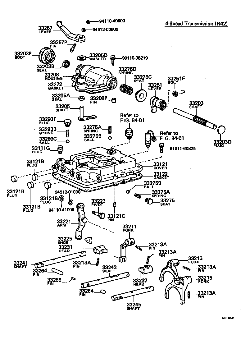33122-36020 GASKET, MANUAL TRANSMISSION CASE COVER product image