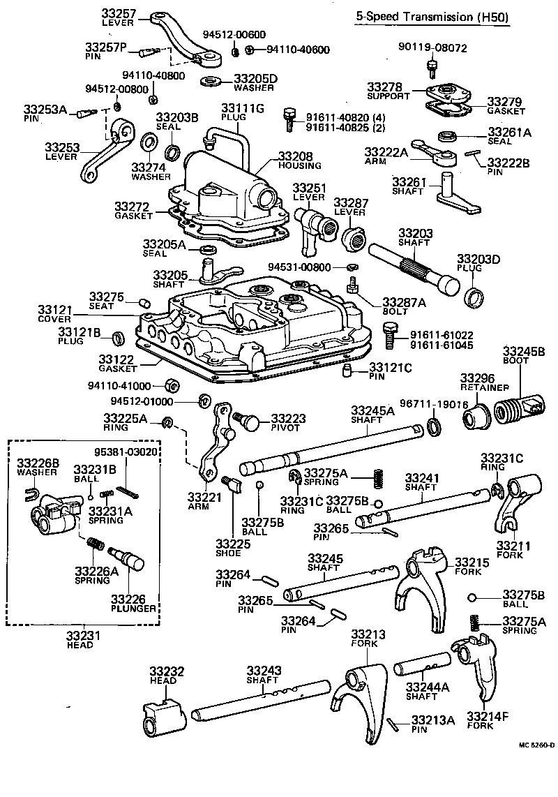 90331-10001 PLUG, EXPANSION OR TIGHT(FOR TRANSMISSION CASE COVER) product image