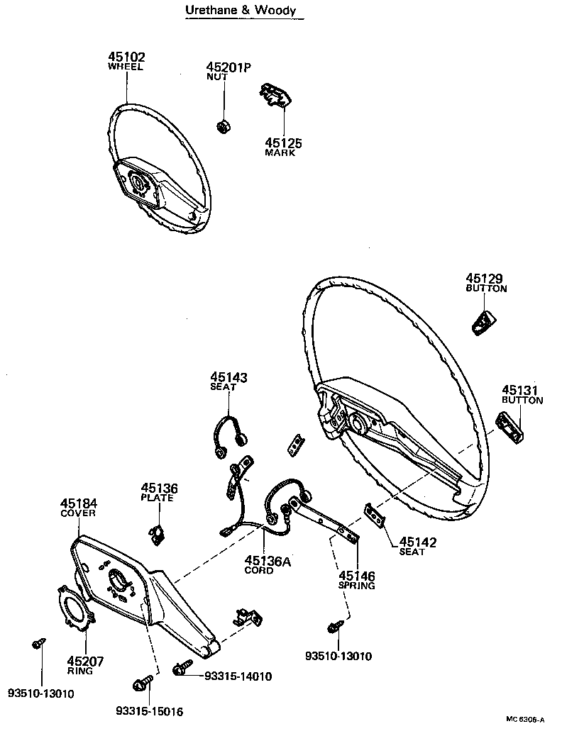 45129-12060 BUTTON, HORN, NO.1 product image