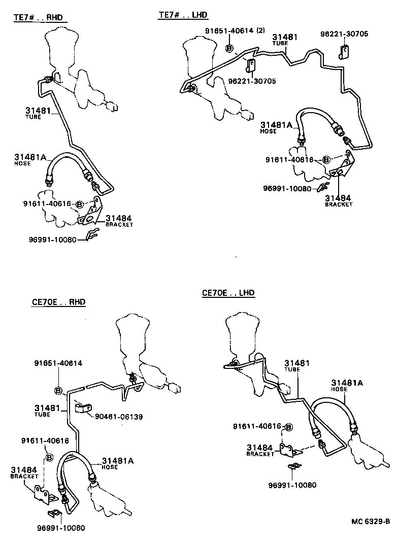 31301-12130 PEDAL SUB-ASSY, CLUTCH product image
