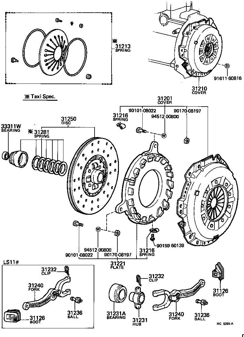 31250-30280 DISC ASSY, CLUTCH product image