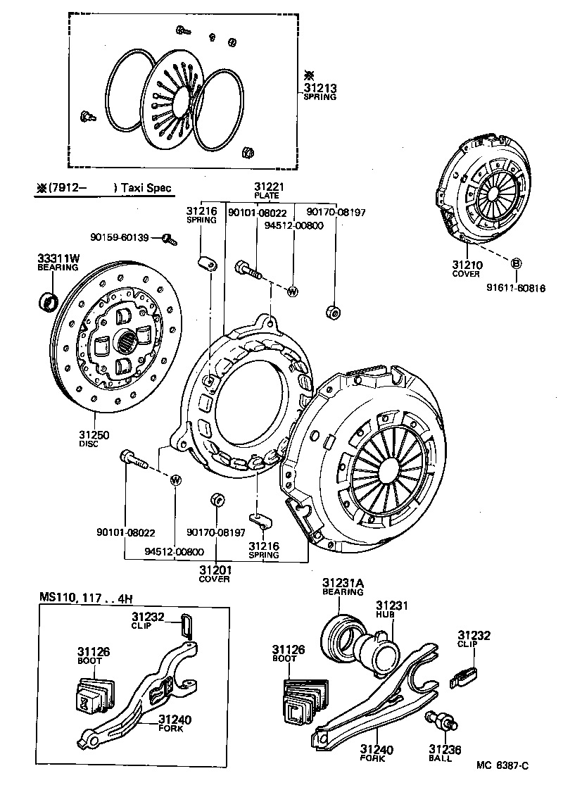 31250-30280 DISC ASSY, CLUTCH product image