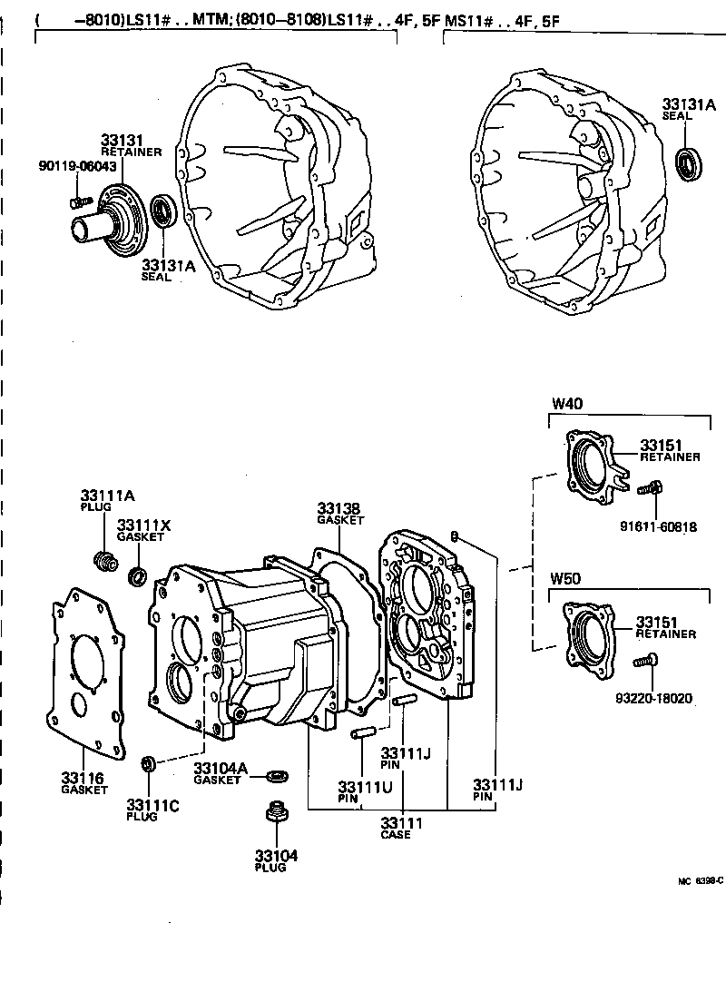 31111-20150 HOUSING, CLUTCH product image