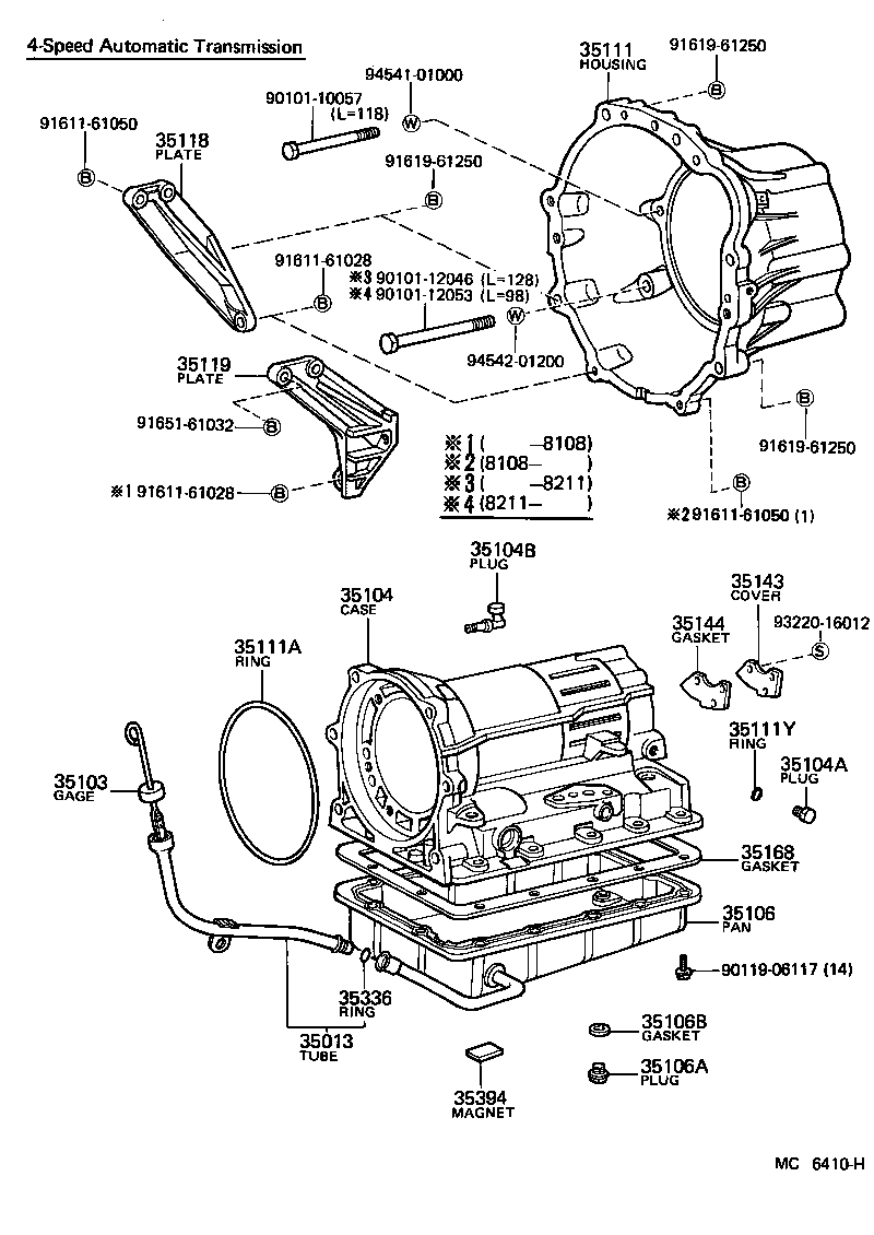 35103-40013 GAGE SUB-ASSY, TRANSMISSION OIL LEVEL product image