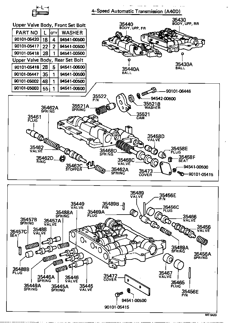 35420-30010 BODY ASSY, LOWER VALVE product image