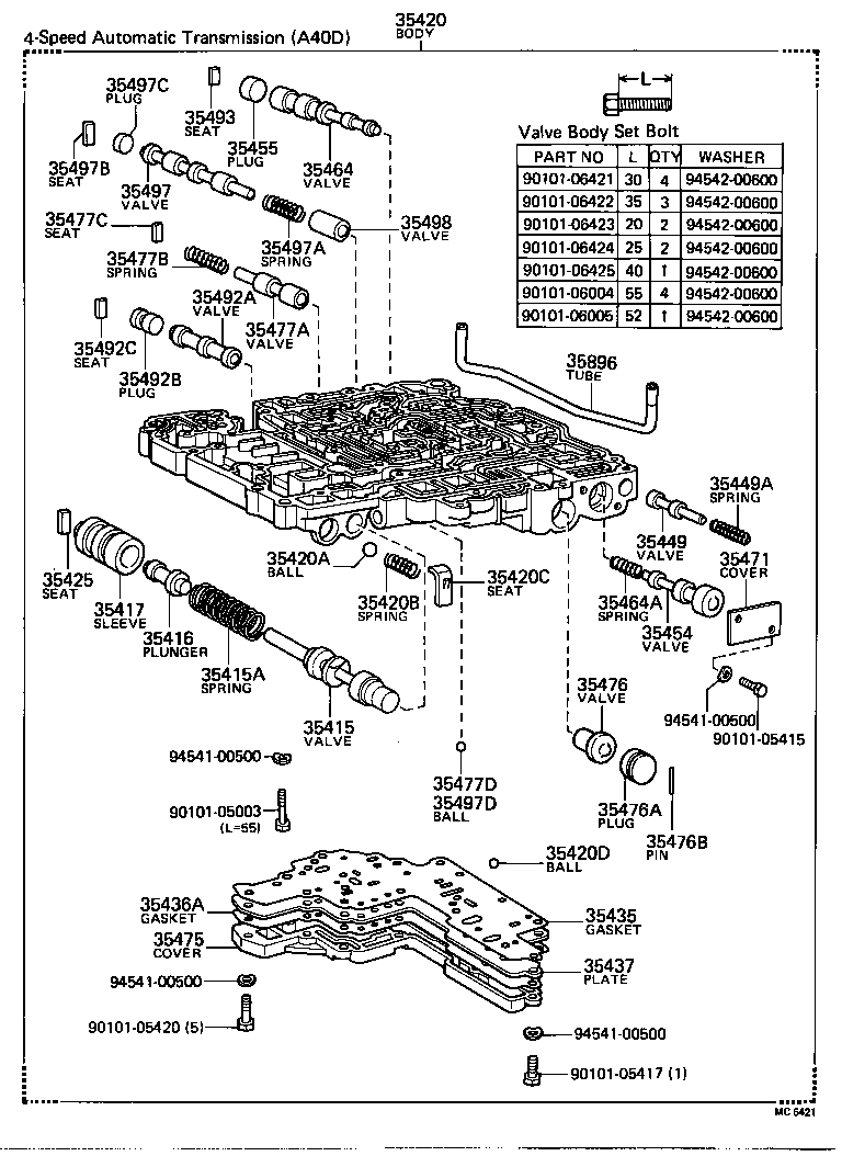35420-30010 BODY ASSY, LOWER VALVE product image