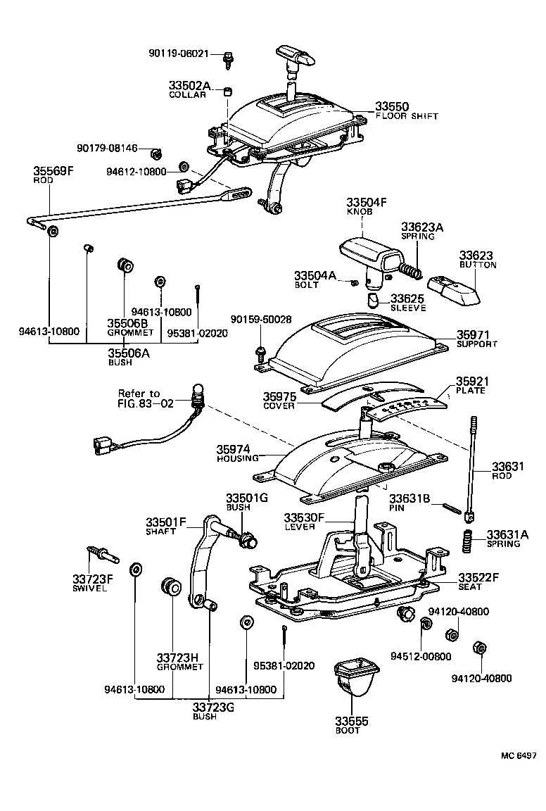 35921-12170 PLATE, CONTROL POSITION INDICATOR product image