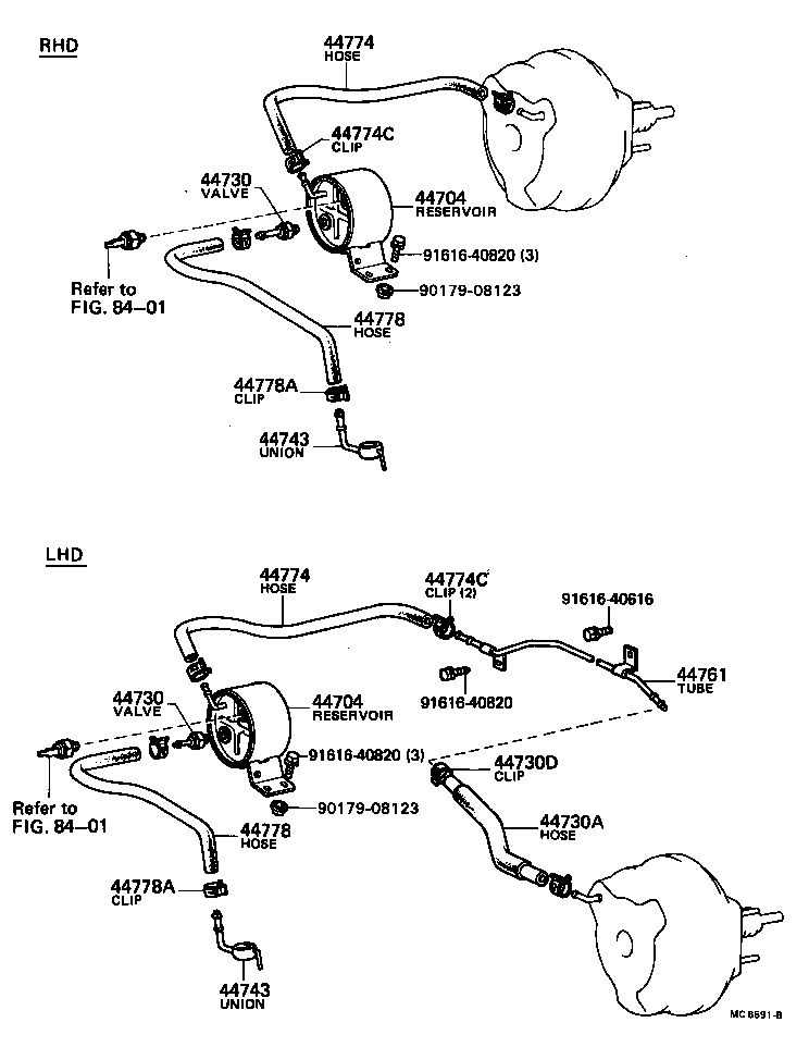 44610-35110 BOOSTER ASSY, BRAKE product image