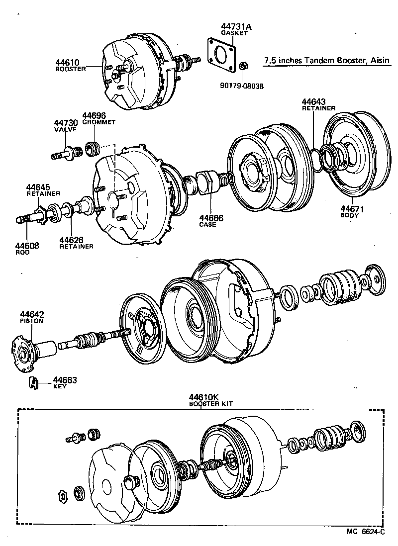 44786-26010 INSULATOR, HOSE HEAT product image