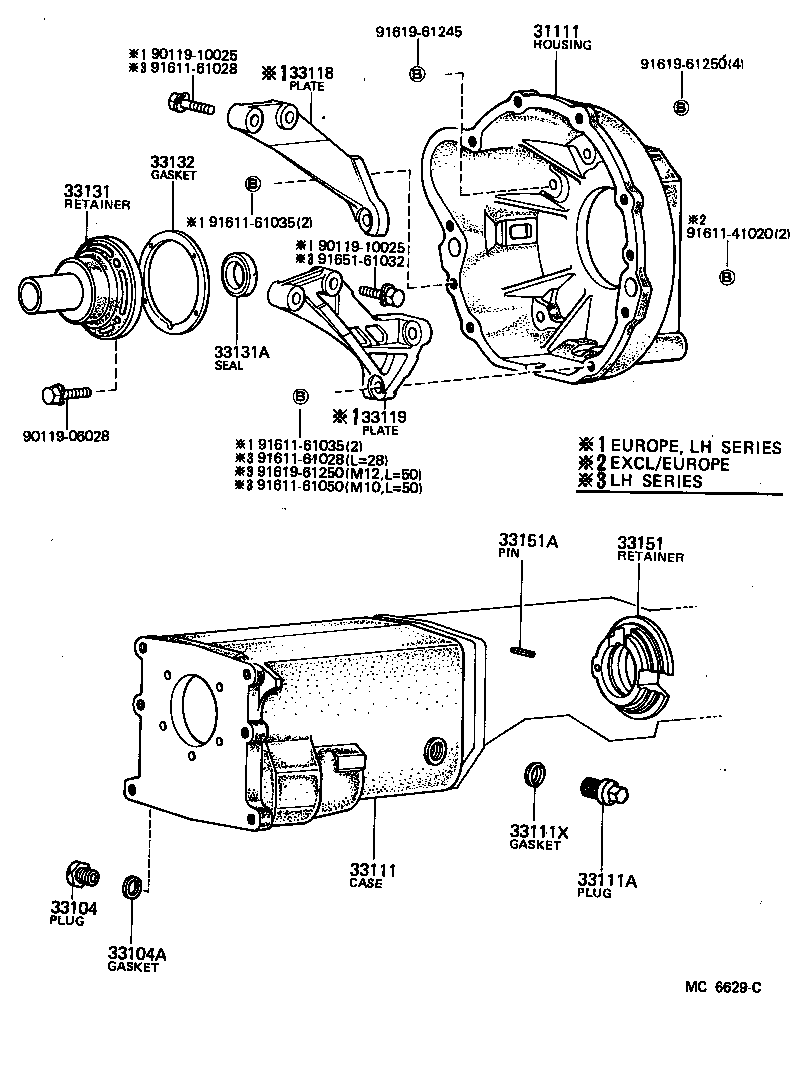 31111-30130 HOUSING, CLUTCH product image