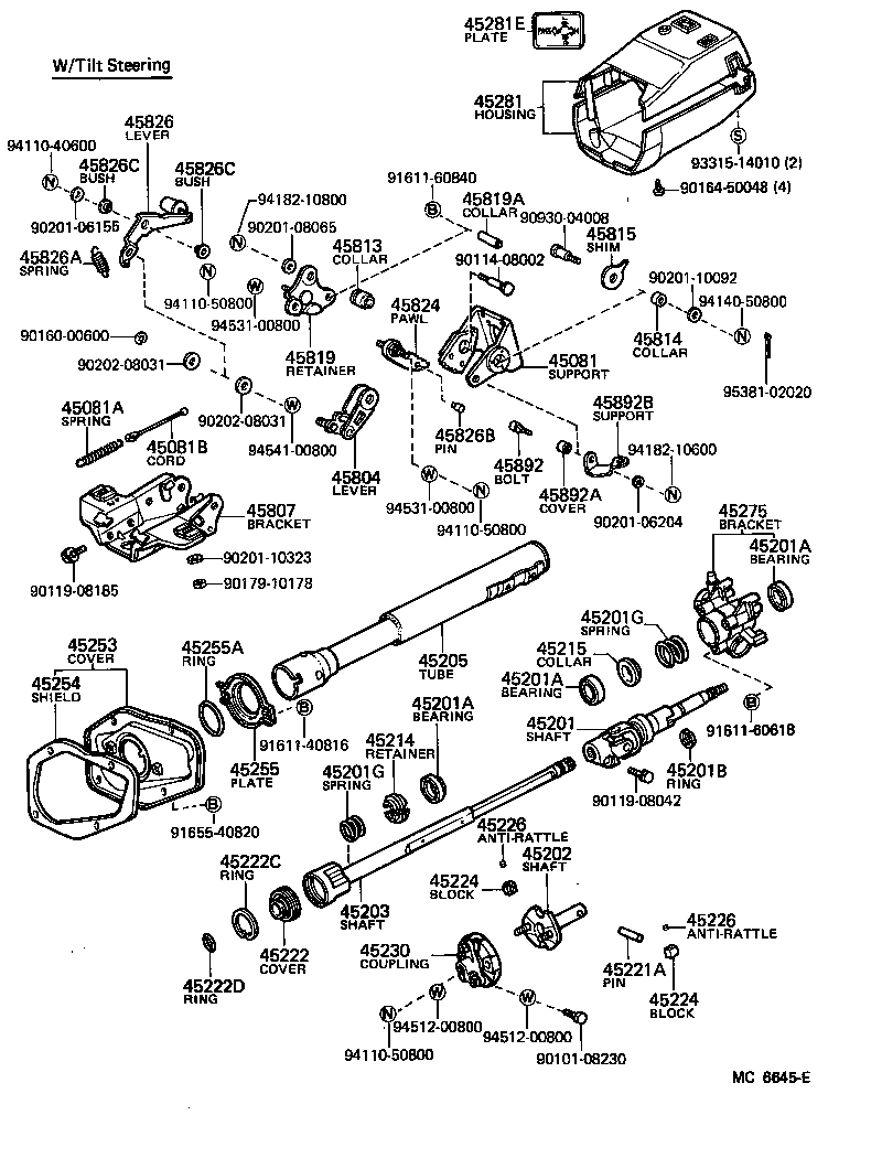 44110-30101 GEAR ASSY, POWER STEERING product image