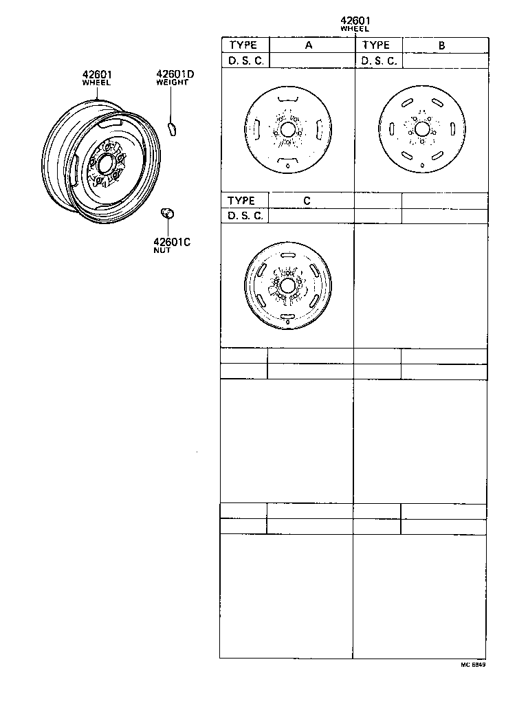 98521-69142 TIRE TUBE SET OR TUBELESS TIRE product image