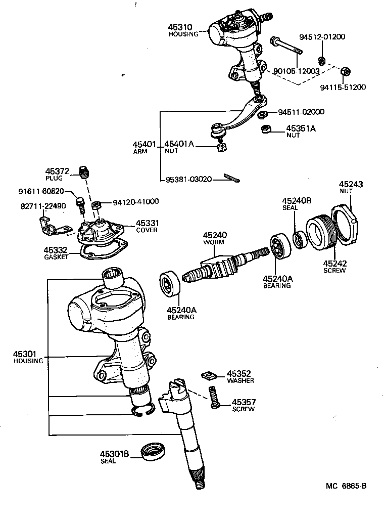 44142-22050 NUT, LOCK product image