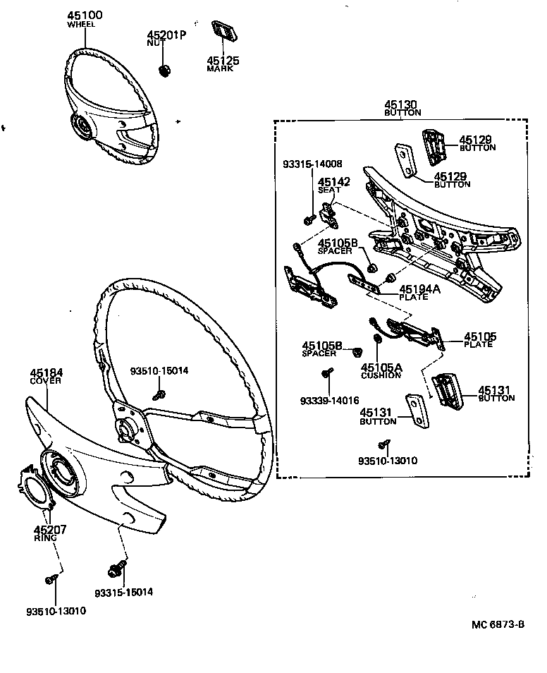 45142-30040 SEAT, HORN BUTTON CONTACT, NO.1 product image