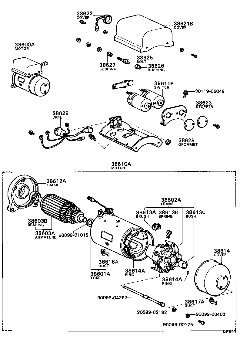90345-53008 PLUG (FOR WINCH SIDE GEAR CASE) product image